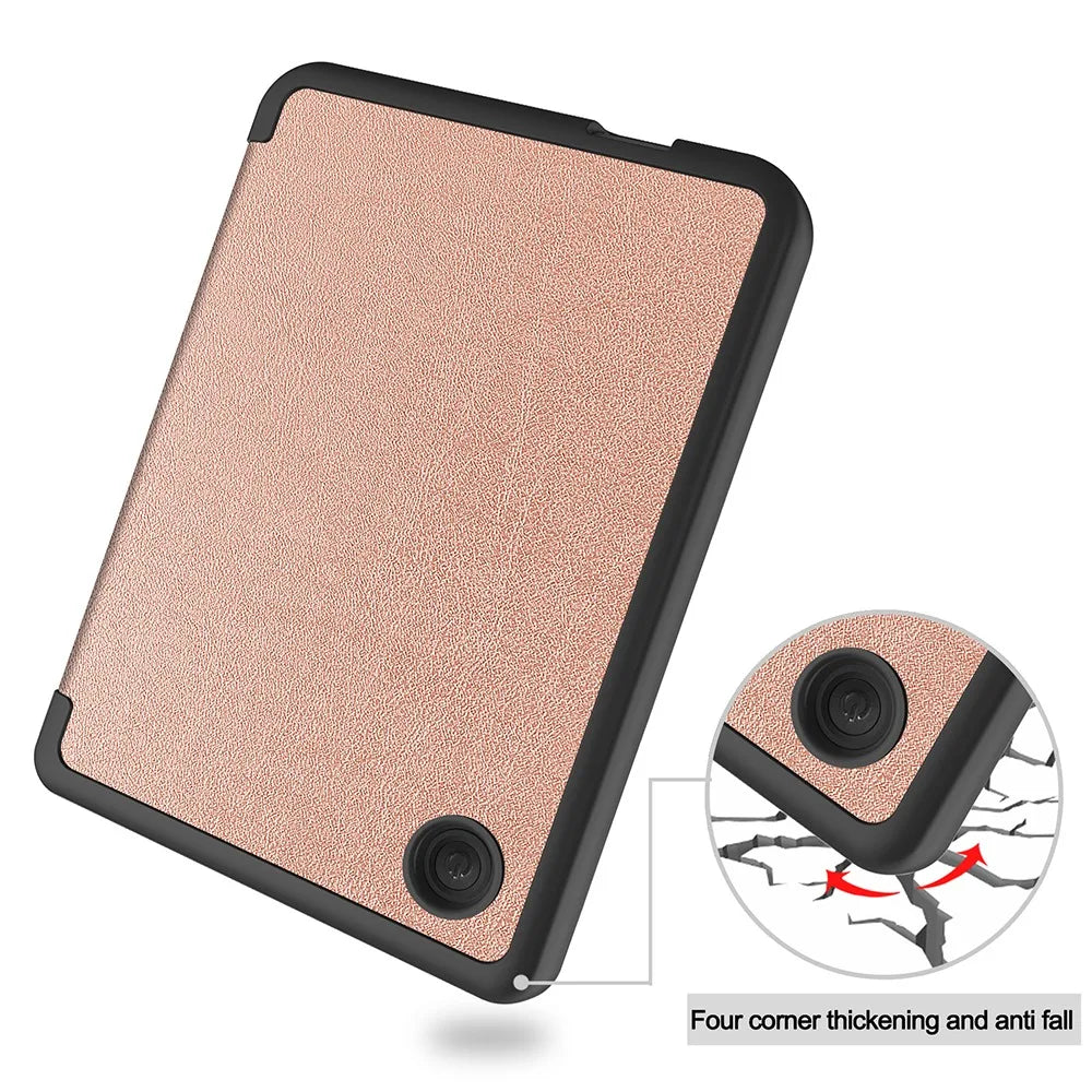 Smart Case for Kobo Clara Colour/BW/2E – Multi-Folding Stand, Magnetic Cover, Soft Back, Auto Sleep/Wake