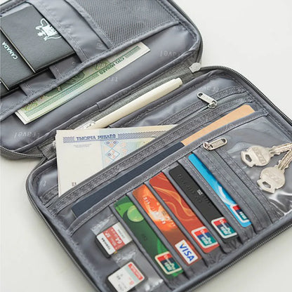 Hot Travel Wallet Family Passport Holder – Creative Waterproof Document Organizer & Cardholder Travel Accessories