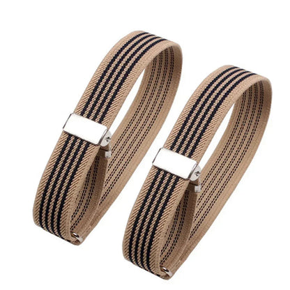 Adjustable Arm Cuffs Bands for Women & Men | Fashionable Clothing Accessories for Party & Wedding | Elastic Armband Shirt Sleeve Holder