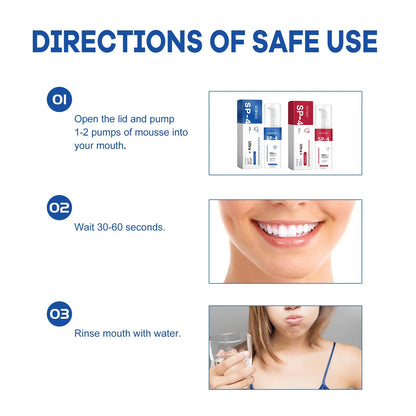 Sip-4 Probiotic Whitening Toothpaste — Stain Removal, Brightening & Fresh Breath Formula