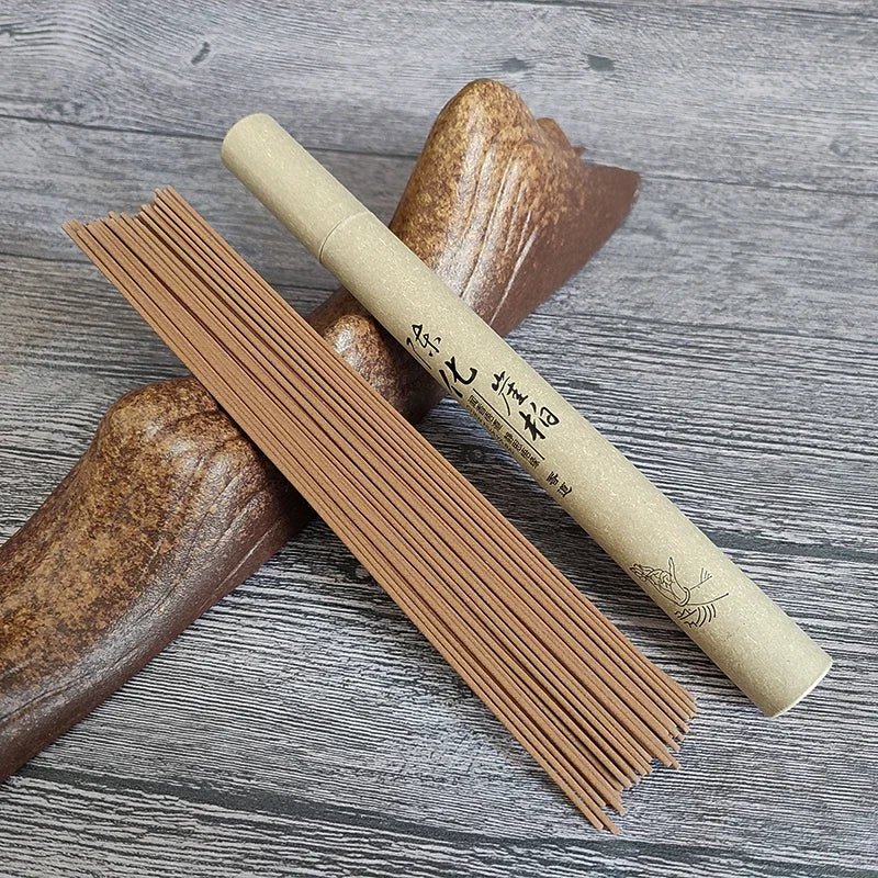 40PCS Natural Sandalwood Incense Sticks – Aromatic Home Fragrance for Blessing Ceremony, Lavender, Green Tea & Rose