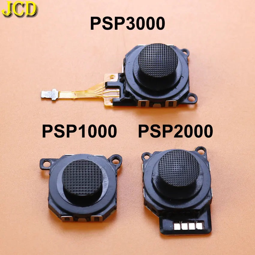 JCD 1PCS 3D Analog Joystick Thumb Stick Replacement – For Sony PSP 1000, 2000, 3000 Console Controller