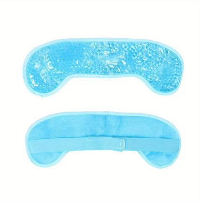Hot & Cold Gel Bead Migraine Wrap — Soft Plush Ice Pack for Headaches, Stress Relief & SPA