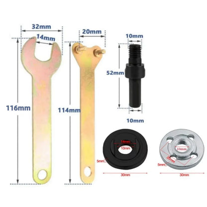 10mm Electric Drill Angle Grinder Adapter – Connecting Rod for Cutting, Polishing, and Metal Work