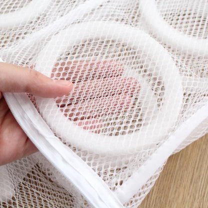 3pcs/set Mesh Laundry Bags - Portable Shoes Bag for Washing Machine, Travel Storage, Anti-Deformation Clothes Organizer
