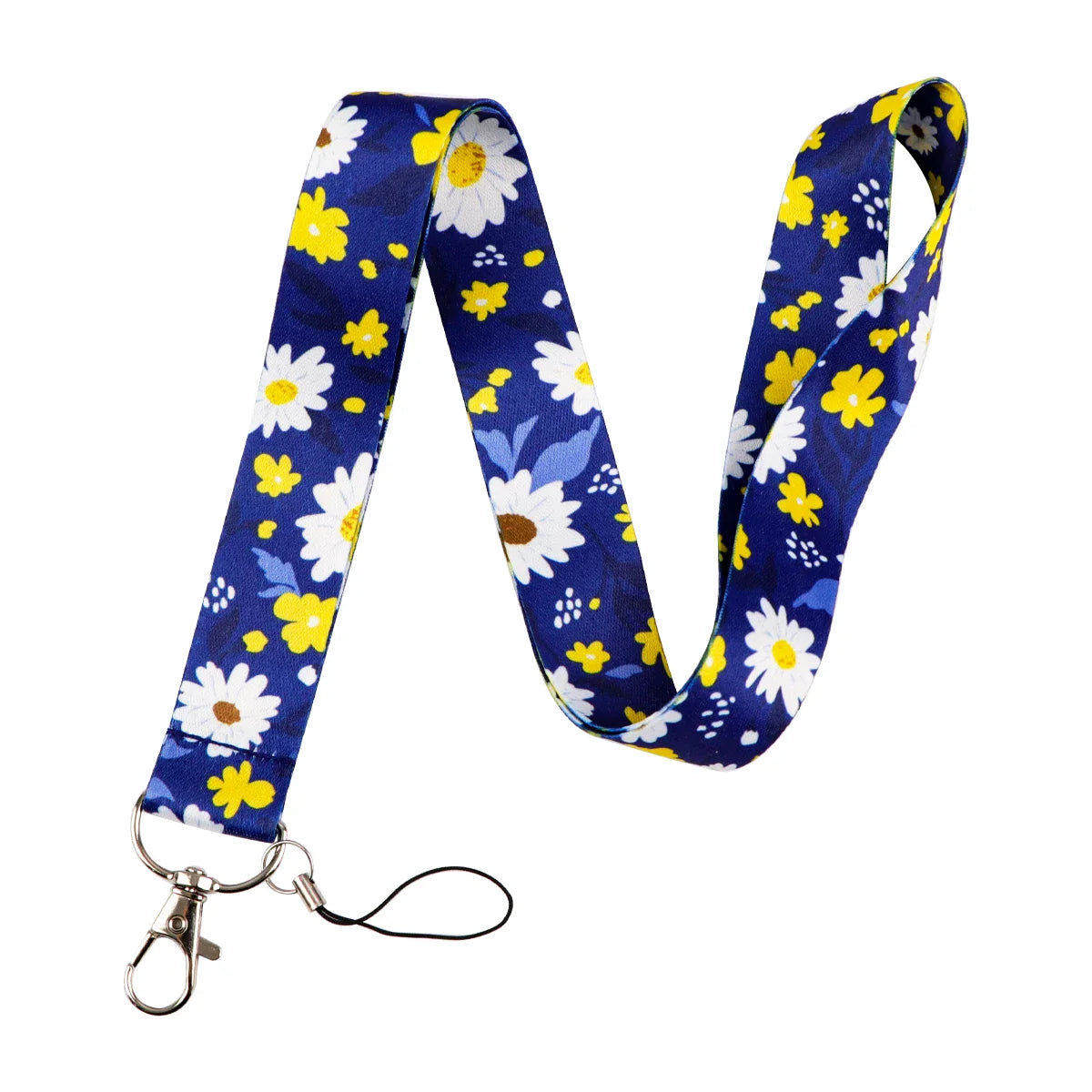Cartoon Butterfly Lanyard for Keys – Neck Strap ID Badge Holder, Phone USB Keychain Accessories
