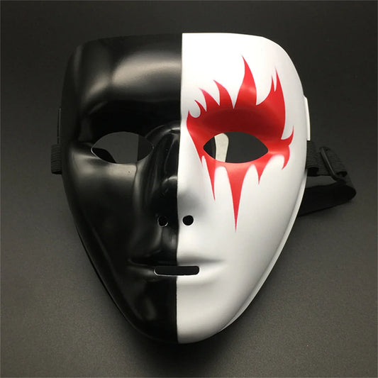 Halloween Death Mask — Classic Horror Party Mask for Adults, Performance & Photography Prop