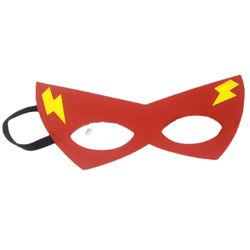 Halloween Superhero Masks — Christmas & Birthday Party Dress-Up Cosplay Mask for Kids, Children’s Favor & Mystery Gift