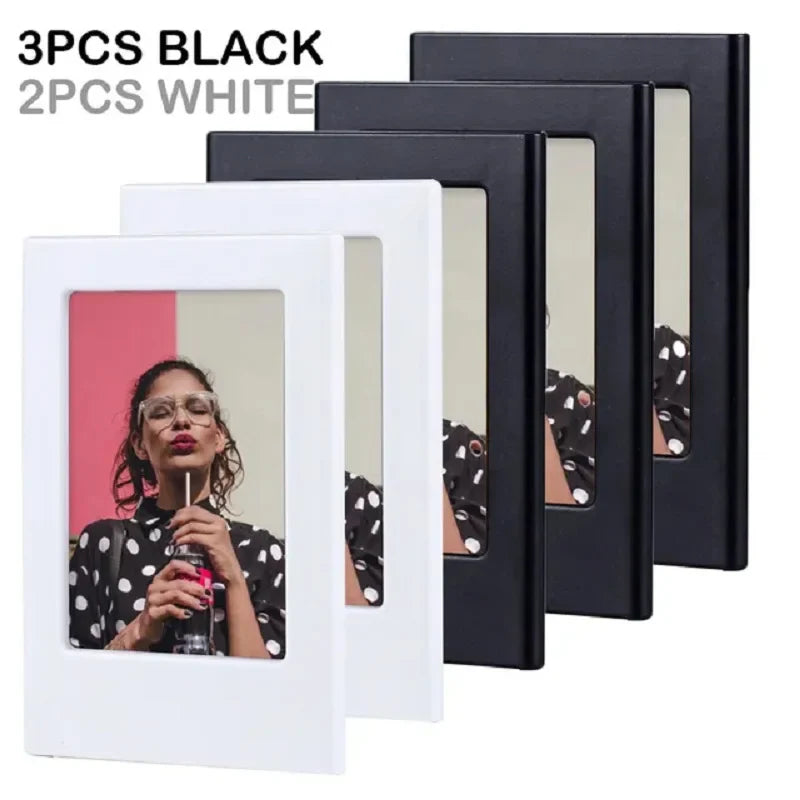 3-Inch Magnetic Photo Frames for Fujifilm Instax Mini – Compatible with Mini 12/11/Evo/40/7+/25/90/99/SE/Link2/3 Film