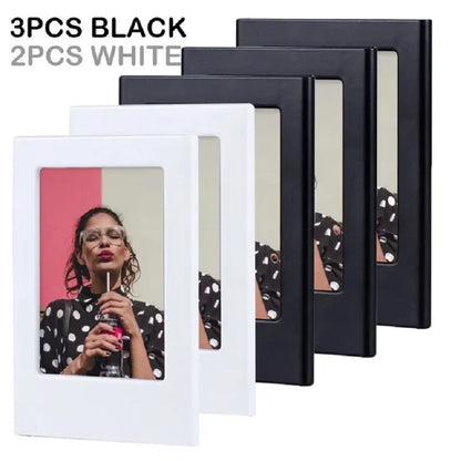 3-Inch Magnetic Photo Frames for Fujifilm Instax Mini – Compatible with Mini 12/11/Evo/40/7+/25/90/99/SE/Link2/3 Film