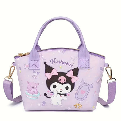 Miniso Lightweight Sanrio Handbag – Cute Hello Kitty Large-Capacity Crossbody Bag, Stylish & Convenient for Shopping