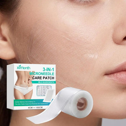 3-in-1 Microdarts Care Patches - Mild Microneedle Hydrocolloid Scar Sheets Self-Adhesive Skin Repair Bandages