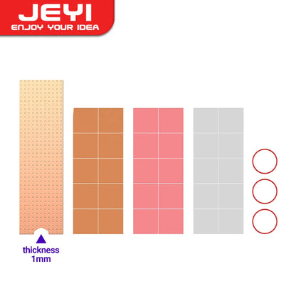 JEYI Copper M.2 Heatsink - NVMe 2280 SSD Cooler with Thermal Silicone Pad for Laptop & Desktop