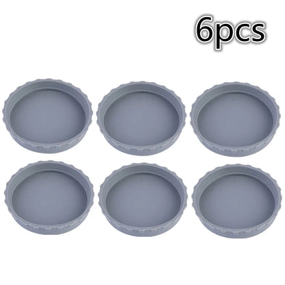 Reusable Beverage Can Covers - Silicone Soda Can Lids, Leak-Proof Sealing Protectors for Cans & Bottles