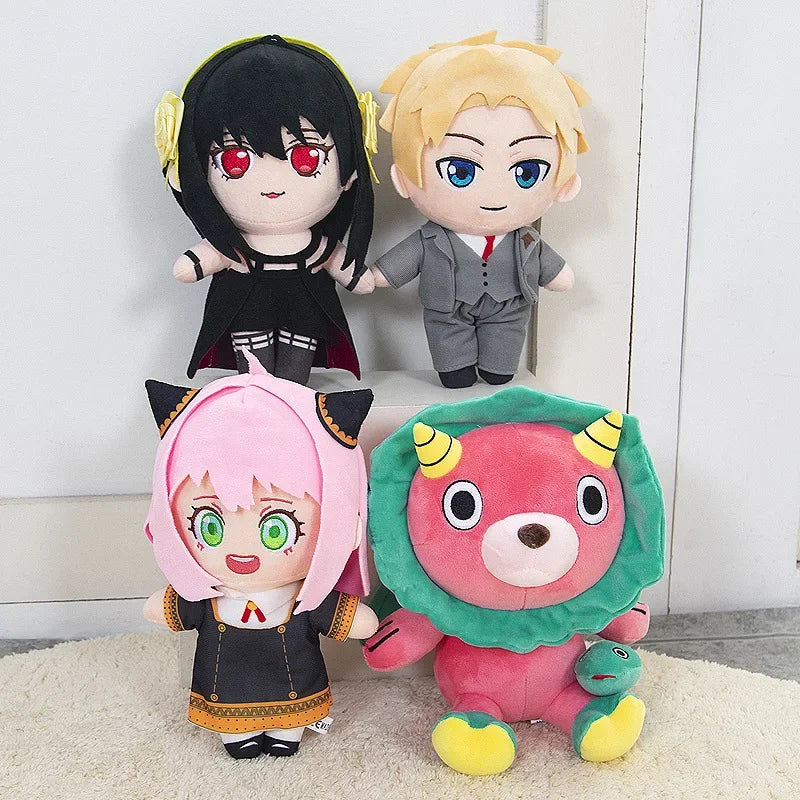20cm Anya Forger Plush Doll — Spy X Family Anime Soft Stuffed Toy | Cute Peluche Cosplay Prop & Home Decor Gift for Kids and Fans