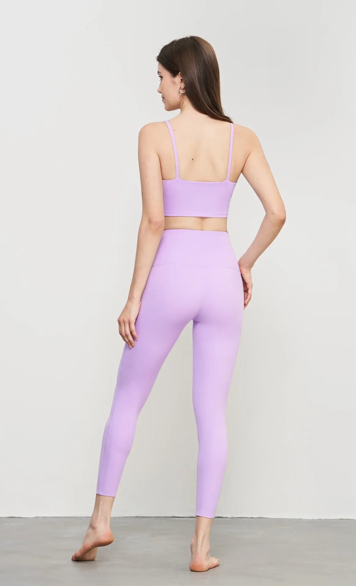 Women’s Lycra Four-Way Stretch Yoga Pants – High Waist Seamless Sports Leggings, T-Line Free Gym Fitness Wear