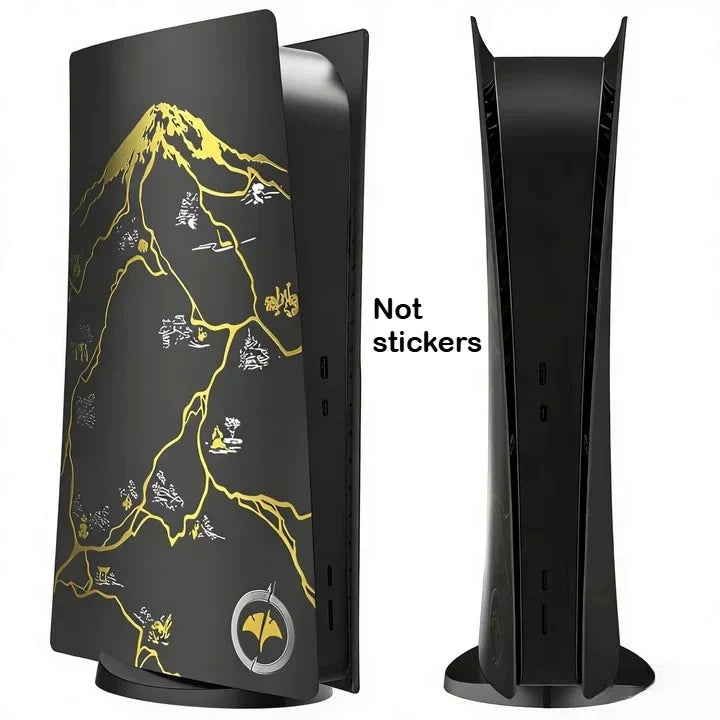 PS5 Replacement Side Panels ABS Faceplate Shell – Compatible with PS5, PS5 Slim & PS5 Pro Disc Console Accessories