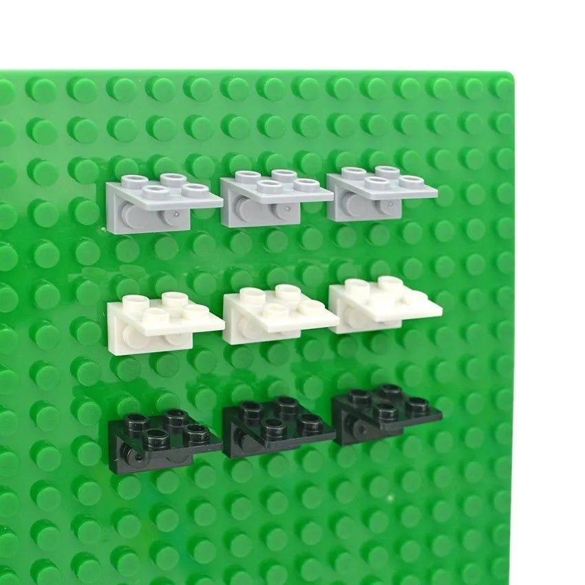 20pcs Figure Stand Base Plates – DIY Bracket for Building Blocks, Display and Assemble Brick Toys