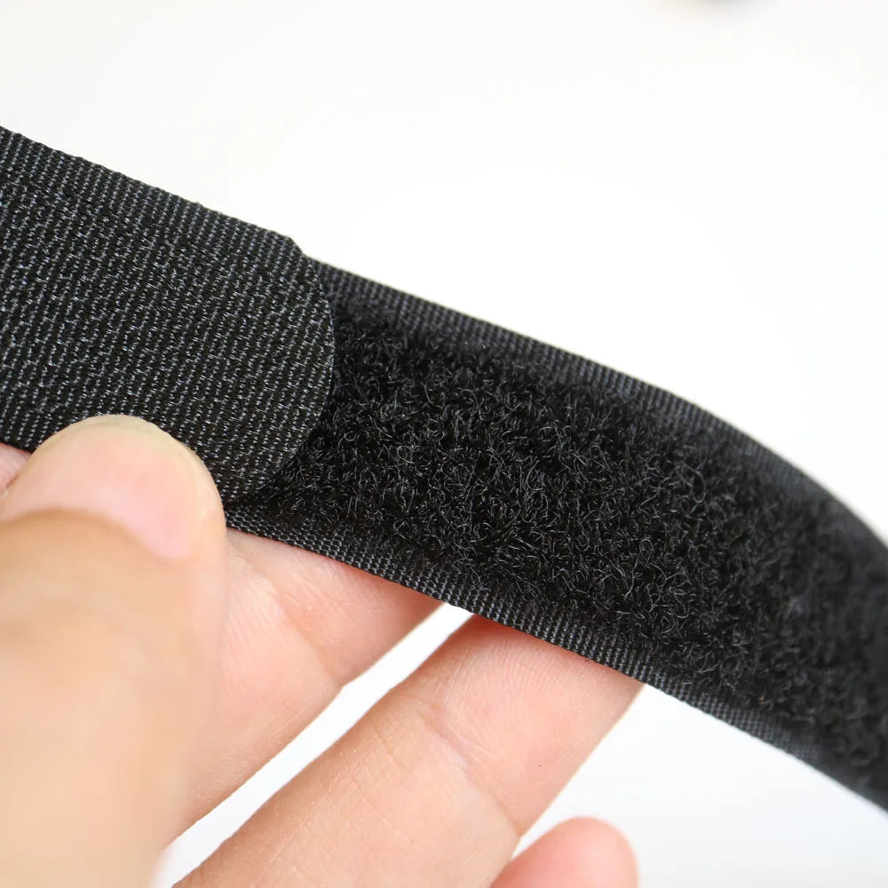 Reusable Nylon Luggage Straps with Buckle – 5cm x 0.5M/1M Hook & Loop Fastening Tape