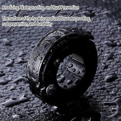 Aluminum Helmet & Bag Hook — Multi-Function Motorcycle Hanger, Replaceable & Easy to Install