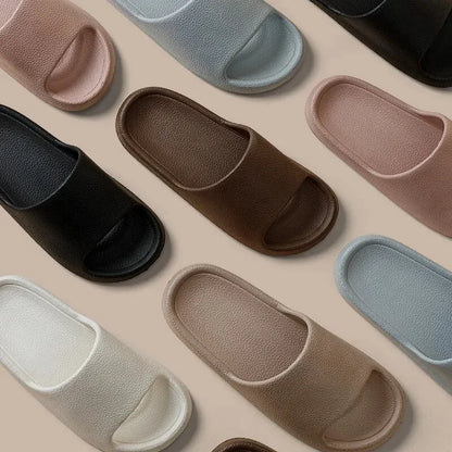 Women’s EVA Fashion Slippers – Lightweight Massage Comfort Flat Indoor Bathroom Slides & Shower Shoes for Couples Summer Wear