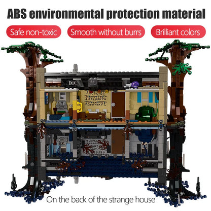 HOT TOY 2499Pcs Stranger Things The Upside Down Building Blocks – Compatible 75810 Model Kit for Kids & Adults