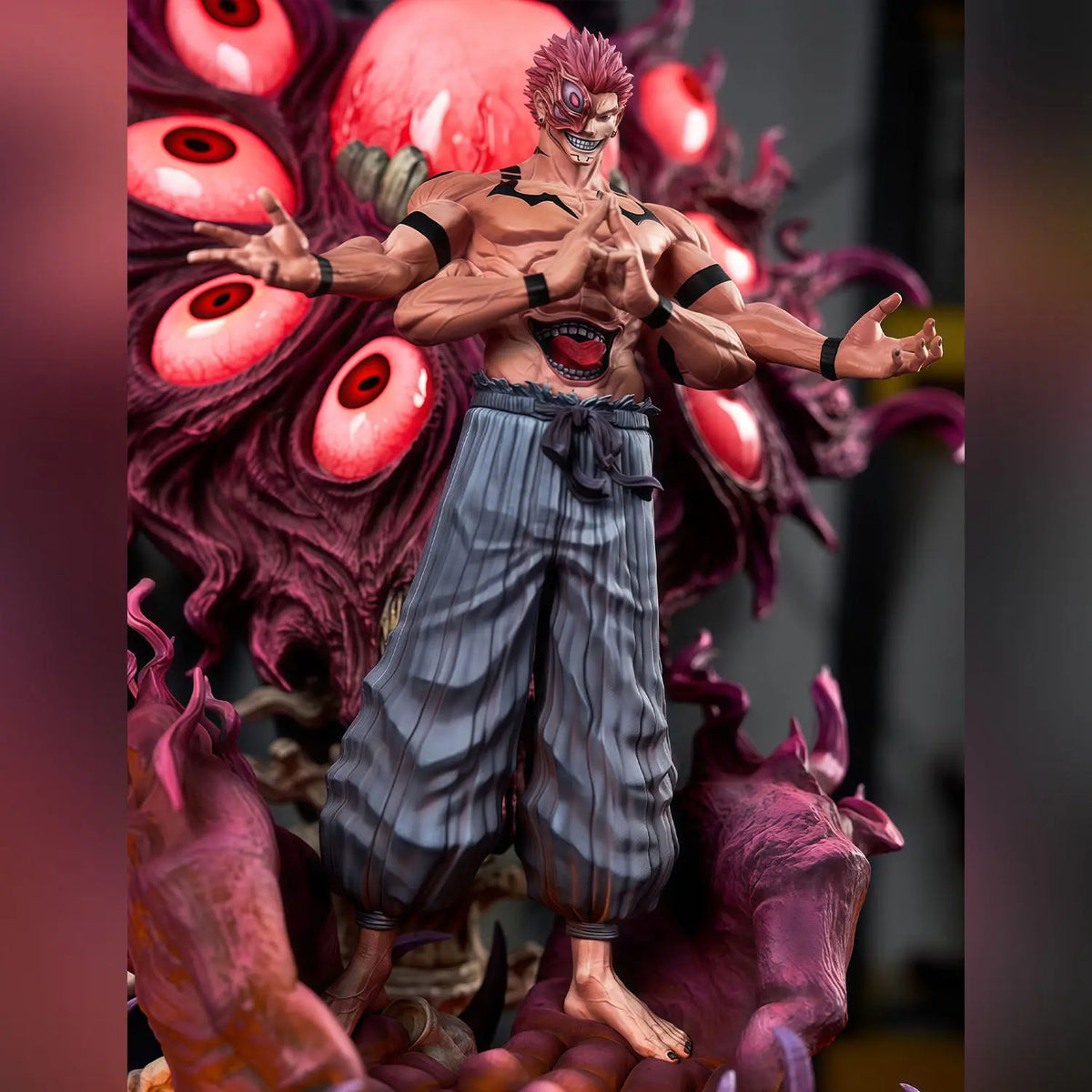 Ryomen Sukuna Figure - Jujutsu Kaisen PVC Collectible Statue Model Room Decor Toy Gift
