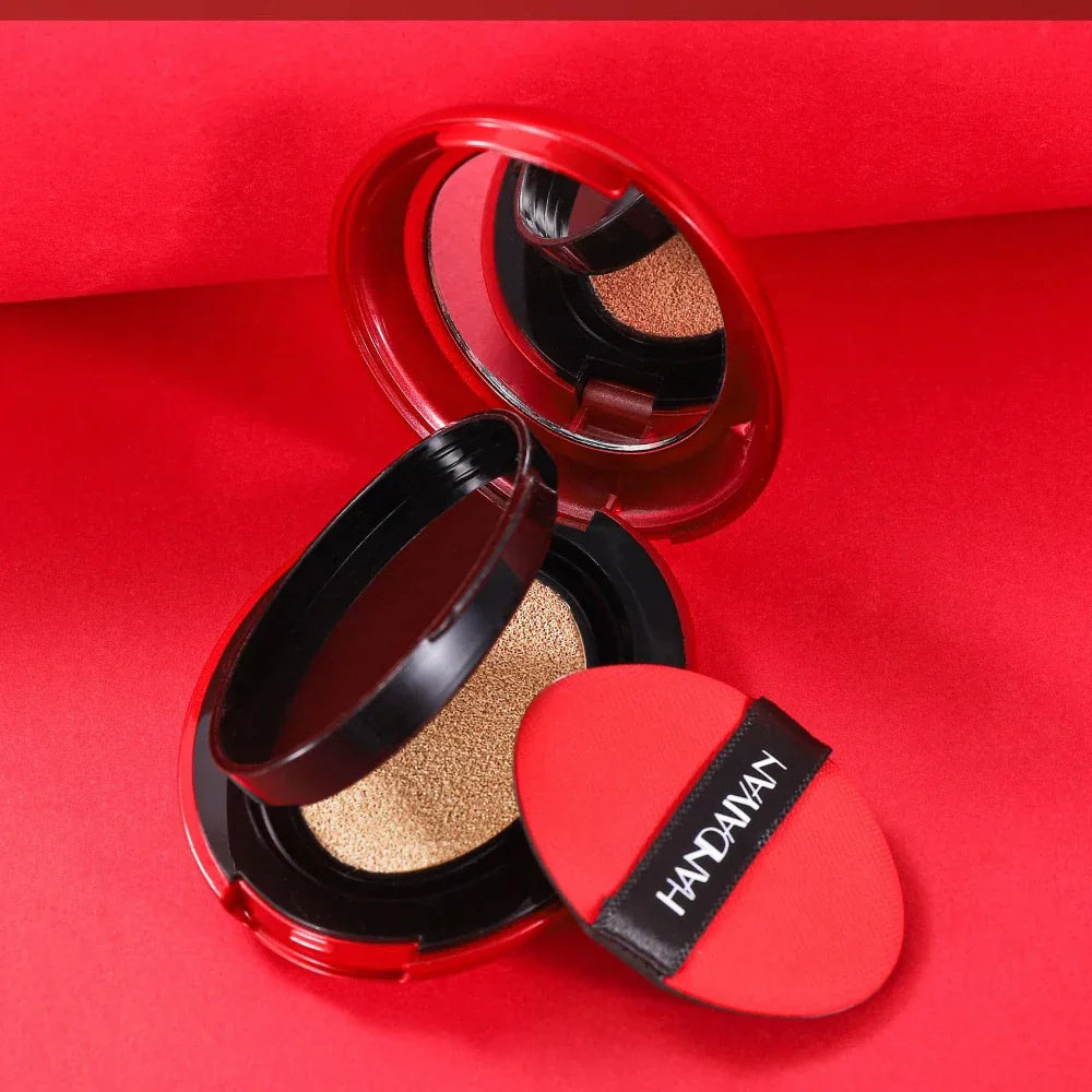 BB Cream Air Cushion Foundation - Full Coverage, Waterproof & Long-Lasting Brightening Makeup for Women - Korean Cosmetics
