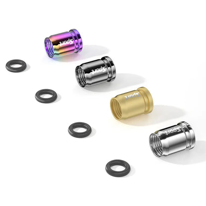 Zinc Alloy Anti-theft Car Tire Valve Caps - Secure Wheel Stem Air Caps for Cars, Trucks, Motorcycles, and Bicycles