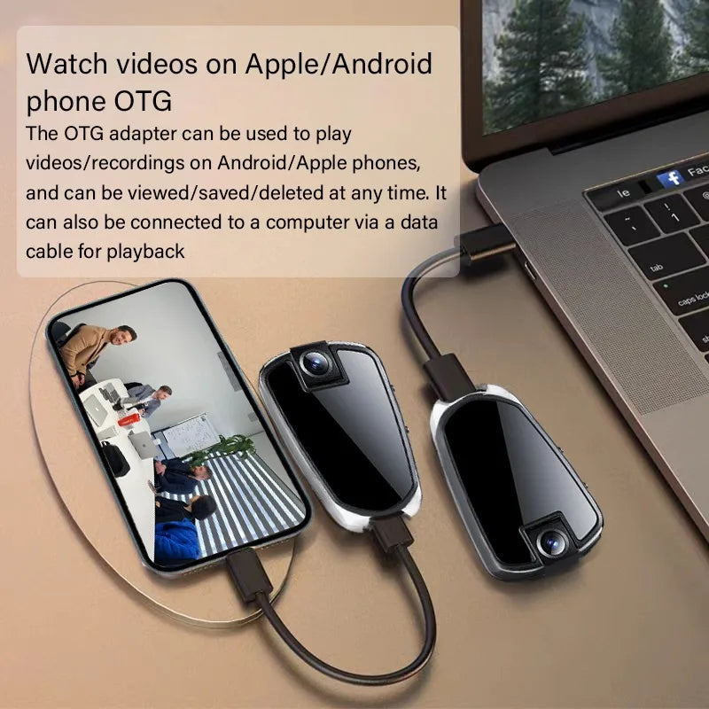Mini 1080P Voice Recorder Camera – Compact Digital DV Subminiature Video Recorder