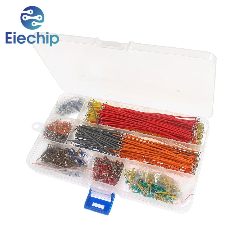 840/560/350PCS Breadboard Jumper Wire Kit – Assorted 14 Lengths for DIY Electronics & Circuit Prototyping