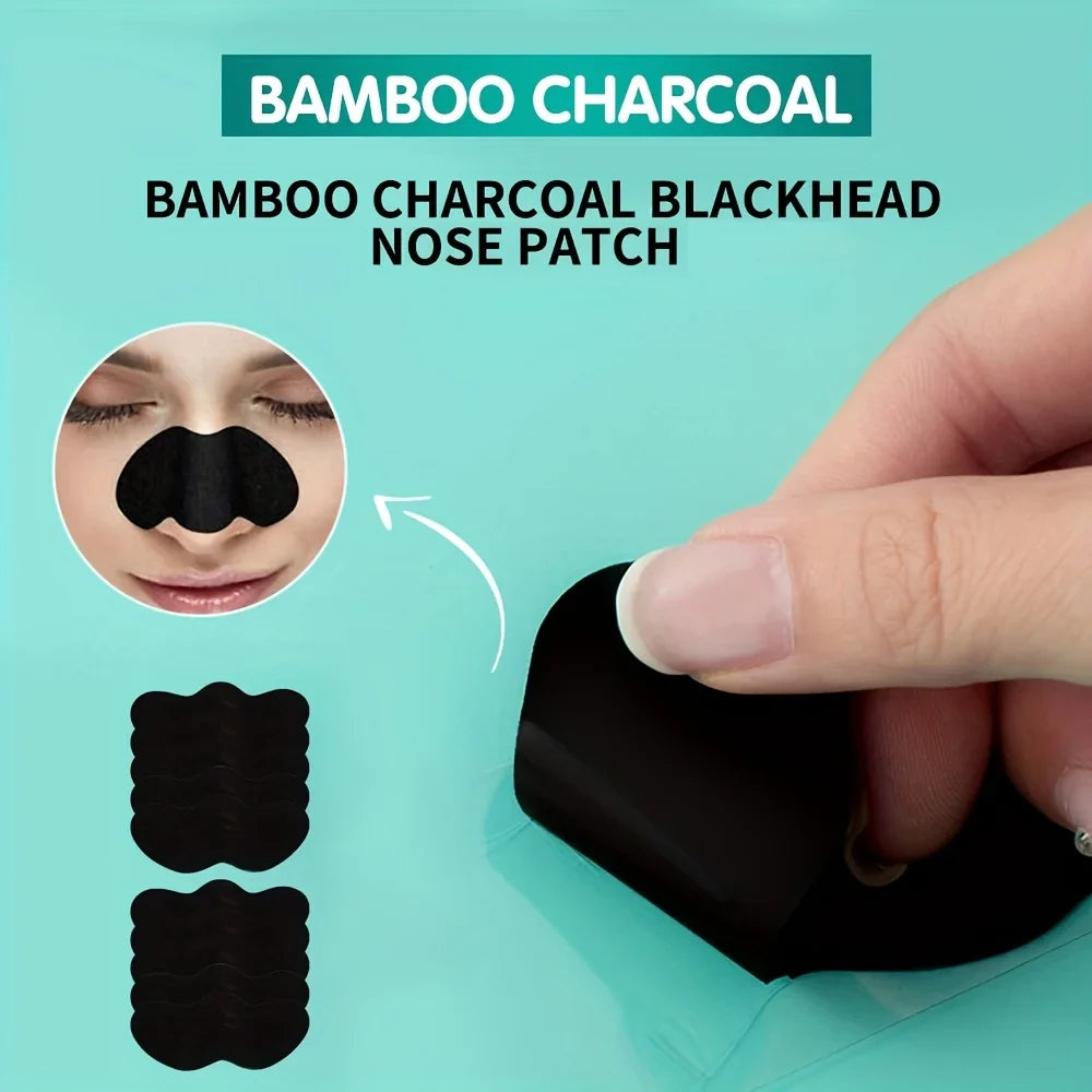 Deep Cleansing Nose Pore Strips for Blackhead Removal (10/20/50/100 PCS) – Facial Care Nose Cleaning Patches for Smooth Clear Skin
