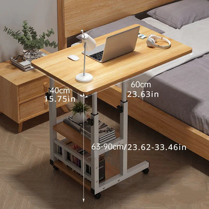 Multifunctional Adjustable Foldable Table – Expandable Portable Non-Wood Design for Home & Office