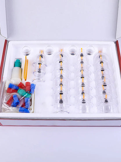 32-Can Thickened Household Vacuum Cupping Machine — Non-Glass Health Massage Tool