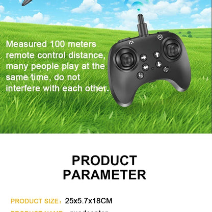 2.4G Remote Control Fighter Foam Glider – LED Stunt UAV Helicopter Aircraft Model