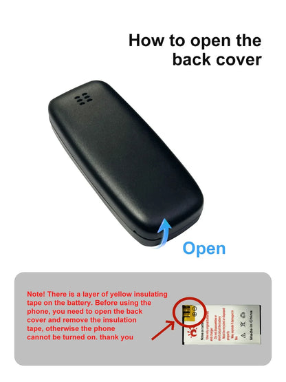 SERVO BM5310 Mini Mobile Phone — 3 SIM, 3-Standby, Auto Call Recorder, Bluetooth, Speed Dial, Magic Voice, 1.3" Display