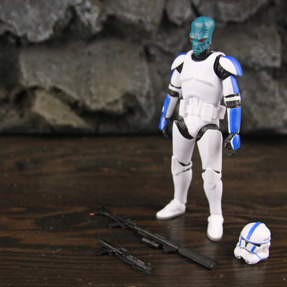 Star Wars 6" Action Figures – 501st Legion ARC & ARF Troopers, Rex, Jesse, Bane, Denal, Tup, Dogma Clone Toy