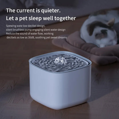 3L USB Cat Water Fountain – Automatic Filtered Water Dispenser for Cats