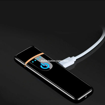 2024 Noctilucent Dragon Touch Sensing USB Lighter - Arc Rechargeable Electric Lighter, Windproof & Touch Sensitive