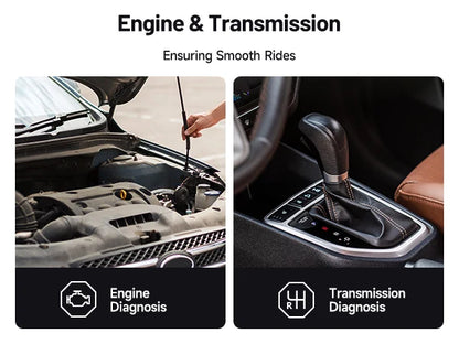 TOPDON Carpal OBD2 Scanner – All-System Vehicle Diagnostic Tool with Health Check, Smog & Battery Test for iOS & Android Bluetooth 5.0