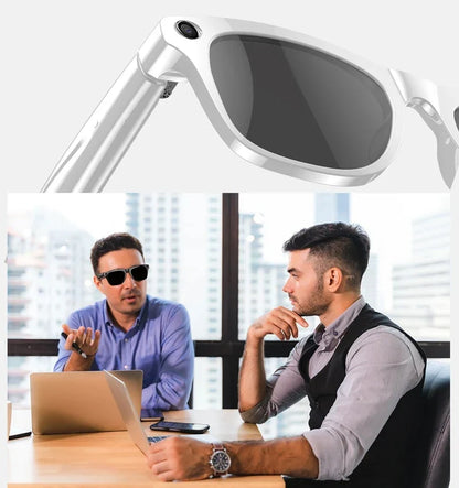 OPPO AI Smart Glasses — Ultra-Clear Camera, Touch Control, Bluetooth Calling, Video & Music Player Sport Sunglasses