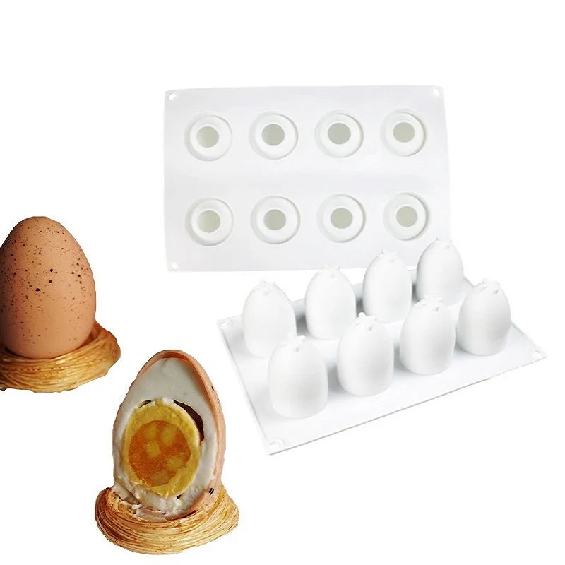 French Dessert 3D Lemon Silicone Mold – Cake, Brownie & Mousse Decorating Pastry Baking Tool