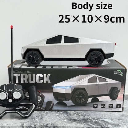 Tesla Pickup RC Car Model | Drop-Resistant Simulation Toy with Color Box for Kids & Christmas Gifts