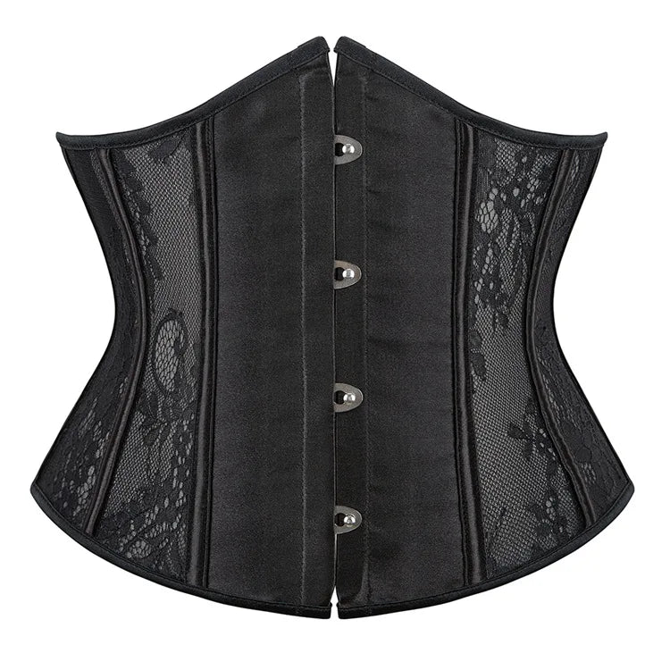Sexy Lolita Underbust Corset – Slimming Bandage Bustier Top for Women Lingerie & Elegant Streetwear