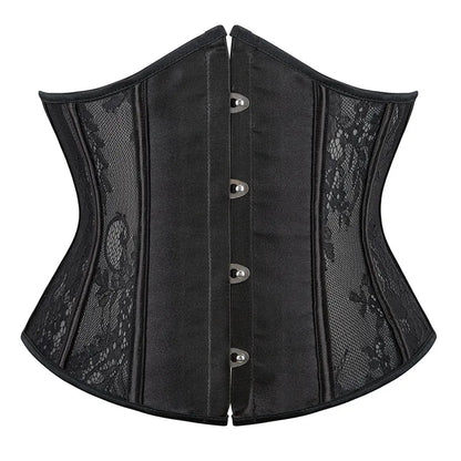 Sexy Lolita Underbust Corset – Slimming Bandage Bustier Top for Women Lingerie & Elegant Streetwear