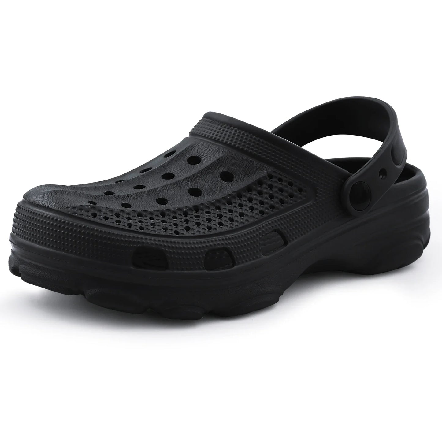 Comwarm Men’s Clogs Slippers – Breathable Non-Slip Garden & Beach Sandals for Indoor Outdoor Casual Wear