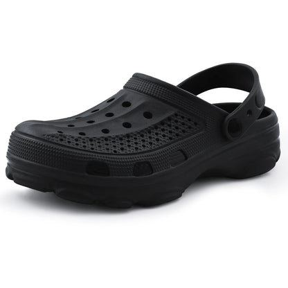 Comwarm Men’s Clogs Slippers – Breathable Non-Slip Garden & Beach Sandals for Indoor Outdoor Casual Wear