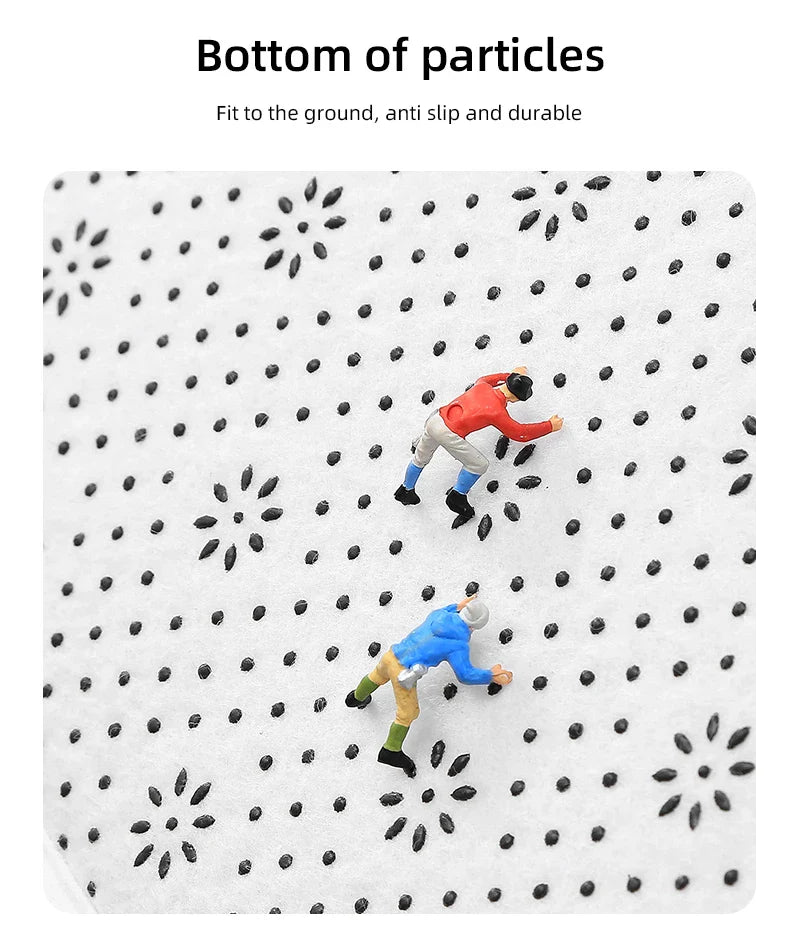 Multi-Purpose Sponge Water Absorption Mat — Anti-Skid, Moisture-Absorbing, Machine-Washable Carpet for Kitchen & Bathroom