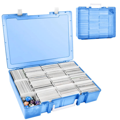 2300+ Trading Card Storage Box – Playing Card Case Organizer for PM TCG, Yu-Gi-Oh, CAH & Phase 10