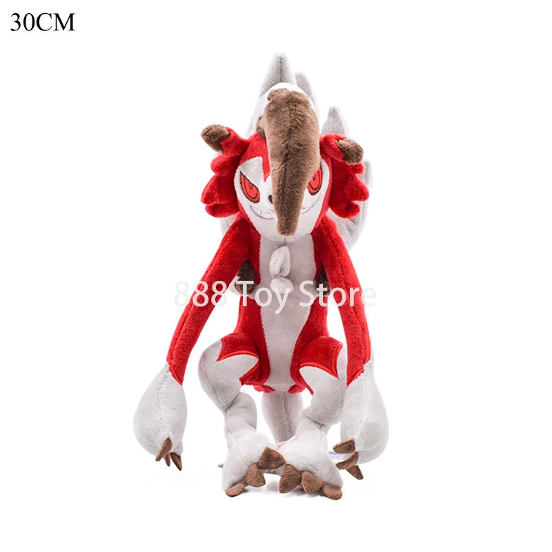 Pokémon Plush Toy Set Shiny Gyarados Charizard Mega Rayquaza Lucario Ho-Oh Zorua Butterfree Anime Stuffed Animals Kids Christmas Gift Plushies